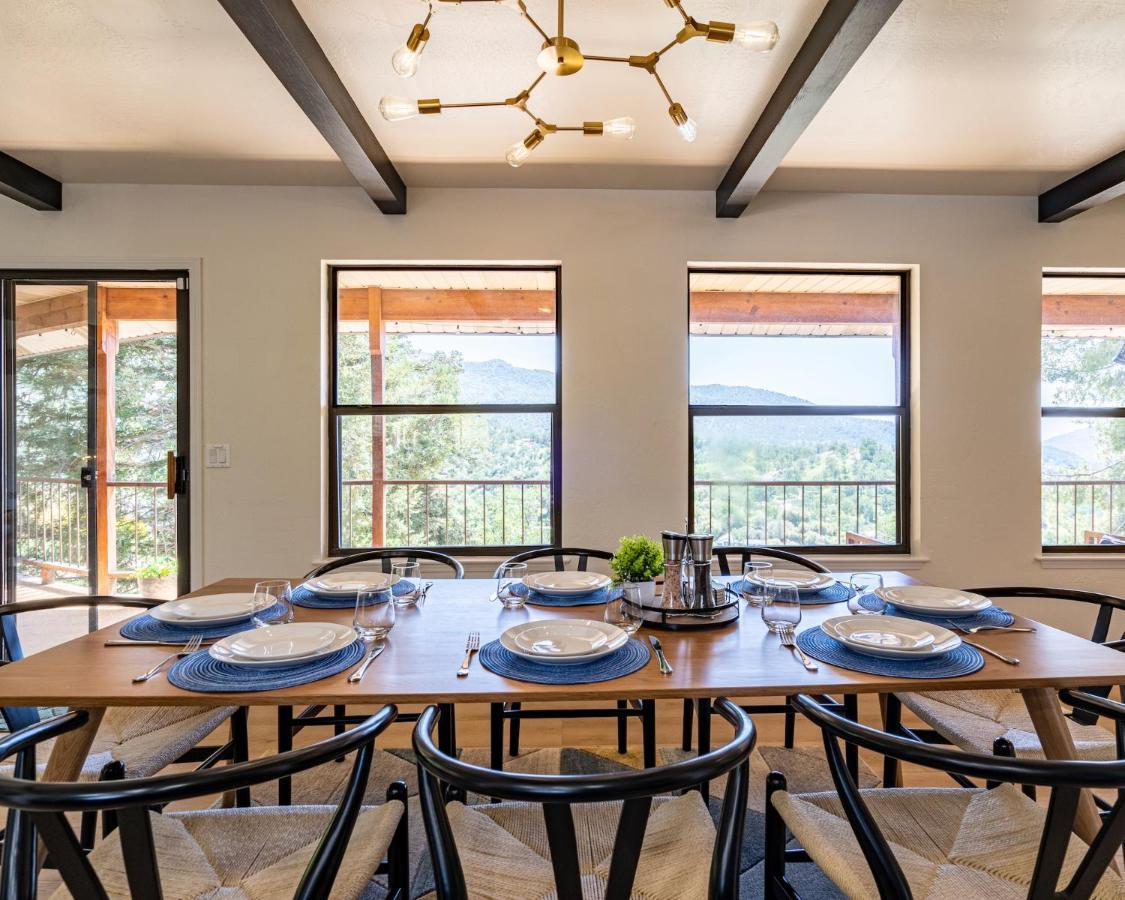 Secluded Mtn Top Family Haven W/Views Spa & Arcade Three Rivers Exterior foto